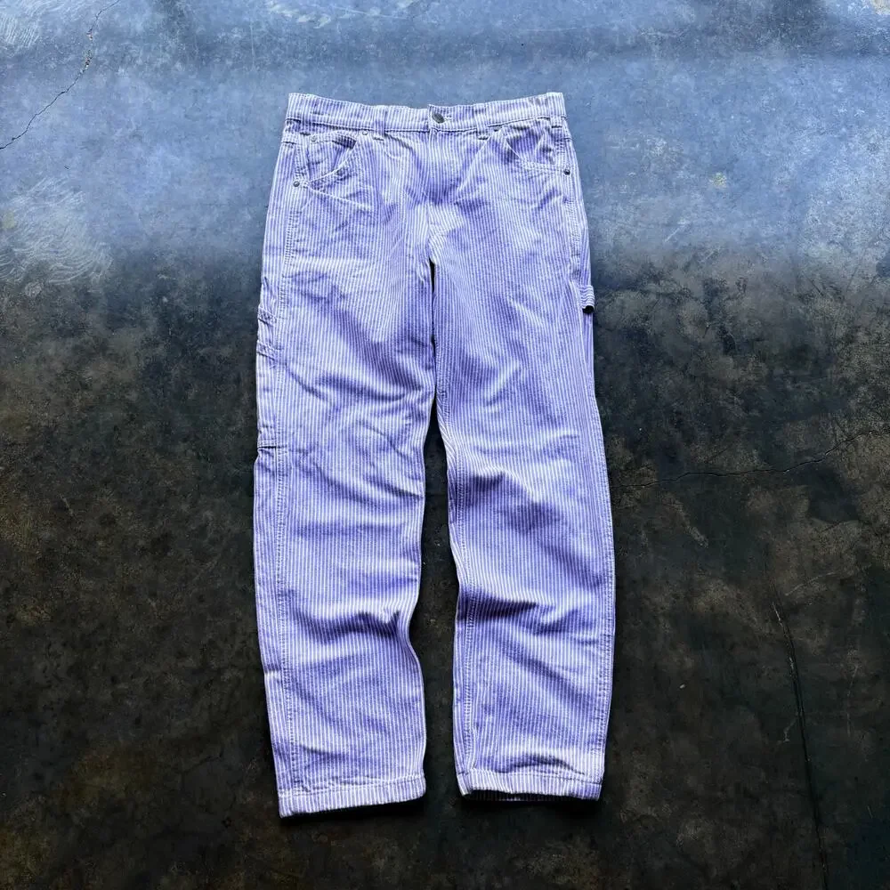 Unique Vintage Style Rare Pink Dickies Carpenter Jeans - Picture 2 of 5